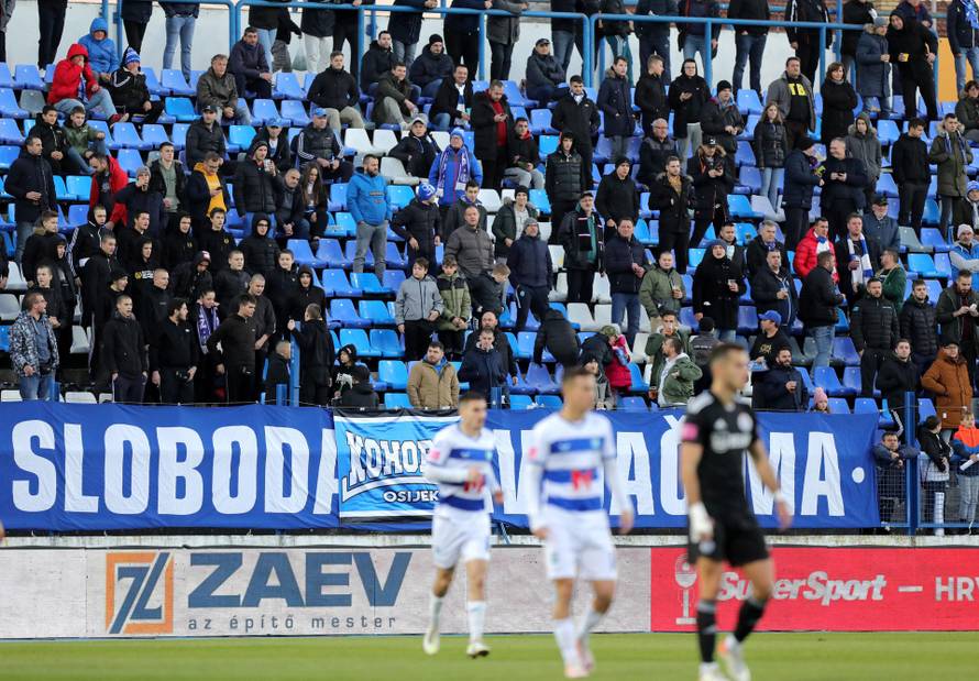 Osijek i Slaven Belupo sastali se u četvrtfinalu hrvatskog nogometnog kupa