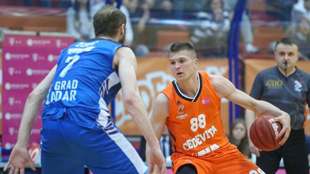 Zagreb: Druga utakmica polufinala HT Premijer lige: KK Cedevita - KK Zadar