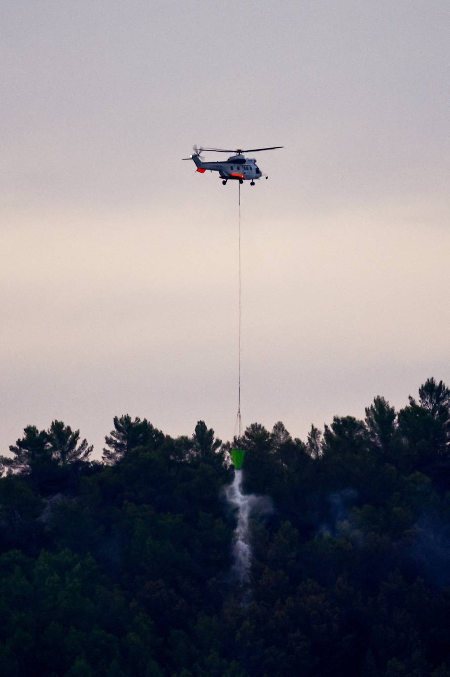 Wildfire in France