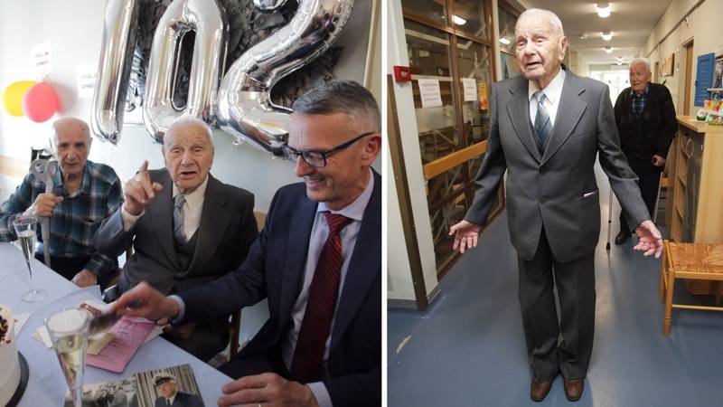 Umirovljeni kapetan Josip proslavio 102. rođendan: 'Skoro sam jednom izgubio život!'