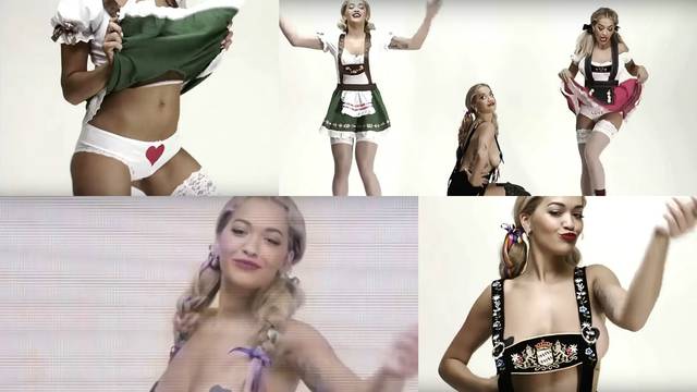 Rita Ora u seksi videu pokazala gole grudi i plesala u gaćicama