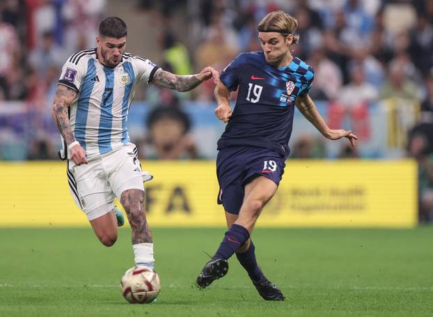 KATAR 2022 - Susret Hrvatske i Argentine u polufinalu Svjetskog prvenstva u Katru