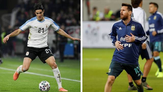 Momci, to je samo prijateljska: Messi i Cavani dogovorili 'fajt'
