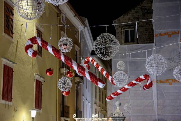 Zadar: Blagdanski ugođaj na gradskim ulicama