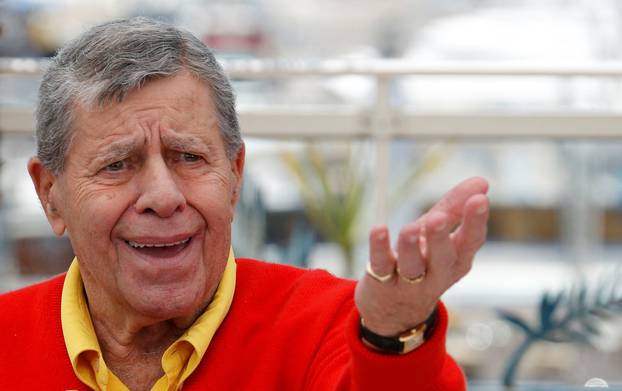 FILE PHOTO - Jerry Lewis poses during a photocall for the film "Max Rose" at the 66th Cannes Film Festival