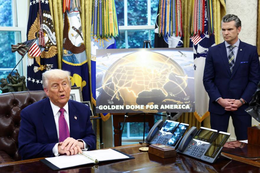 Trump najavio dizajn za Zlatnu kupolu