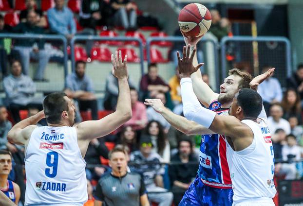 Zagreb: Cibona i Zadar susreli se u 25. kolu ABA lige