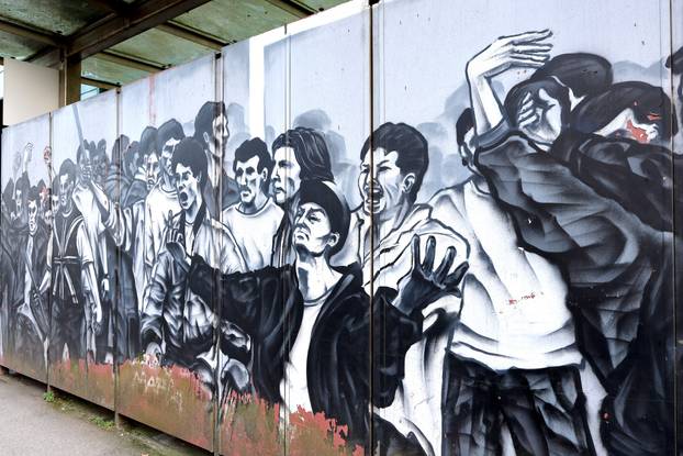 Zagreb: "Galerija" murala BBB odlazi u povijest zajedno s mitskim stadionom