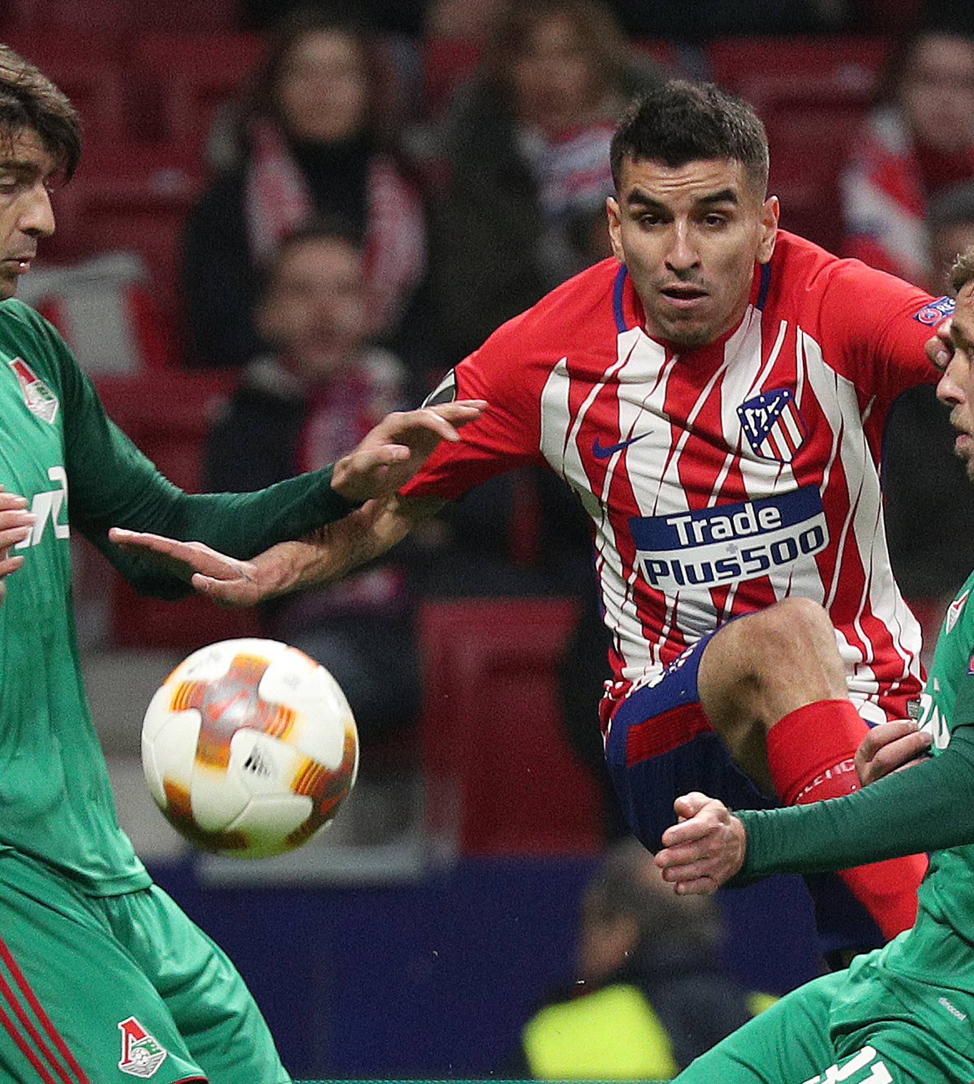 Europa League Round of 16 First Leg - Atletico Madrid vs Lokomotiv Moscow