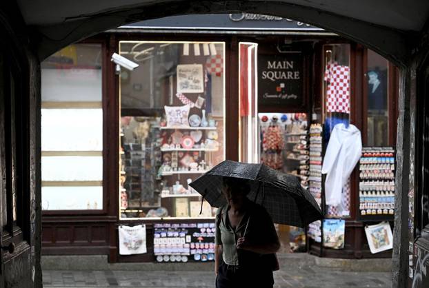 Ljetna kiša u Zagrebu