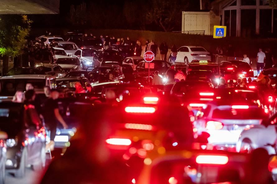 Sinj: Prometni kolaps nakon koncerta