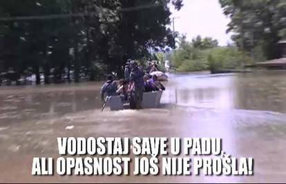 Slavonija: Vodostaj je u padu, ali opasnosti još prijete