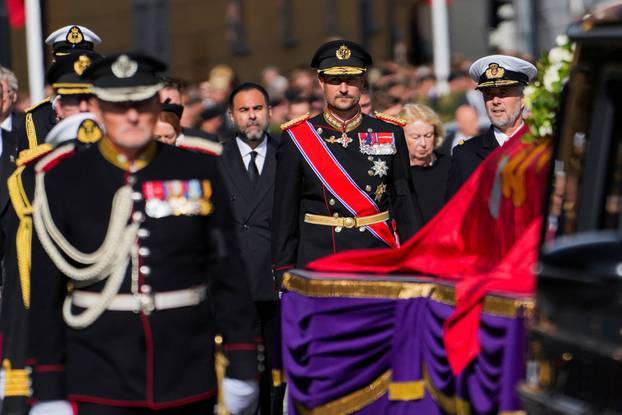 Funeral of Norway's King Harald in Oslo