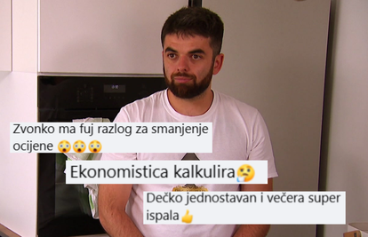 Gledatelji 'Večere za 5' kritizirali Zvonka i Leu: 'Ona kalkulira, a on ima fuj razlog za devetku!'