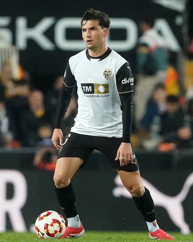 VALENCIA CF v FC BARCELONA. LA COPA 2024/2025. ROUND OF 8.