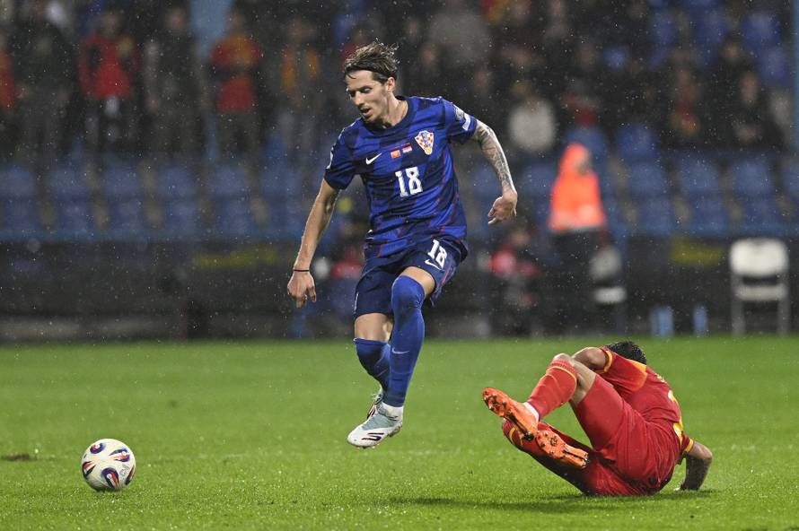 Utakmica kvalifikacija za Svjetsko nogometno prvenstvo 2026. Crna Gora - Hrvatska