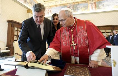 VIDEO Milanović: 'Pozvao sam Papu Lava XIV. da dođe u Hrvatsku. Mislim da će doći'