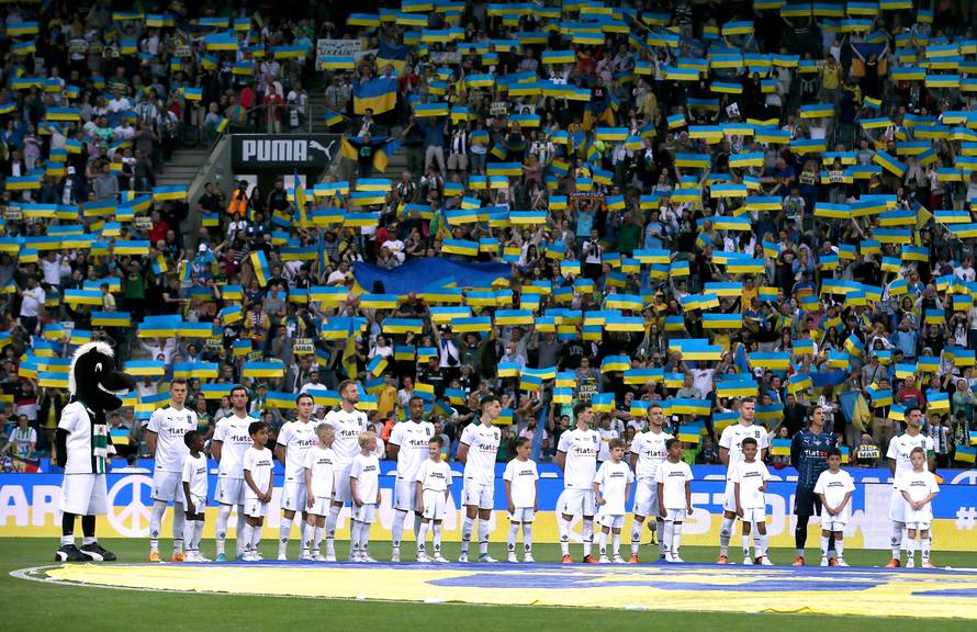 Friendly - A match for peace and the end of war in Ukraine - Borussia Moenchengladbach v Ukraine
