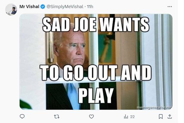 FOTO Tviteraši se rugaju Joeu Bidenu nakon što se povukao: Sad ima vremena lizati sladoled