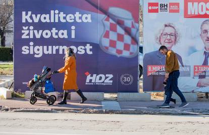 Prebrojili dopisne glasove: HDZ u Mostaru povećao prednost