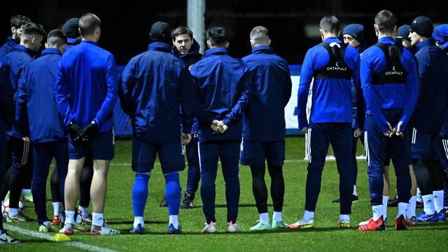 Zagreb: Početak priprema nogometaša GNK Dinamo na stadionu Maksimir 