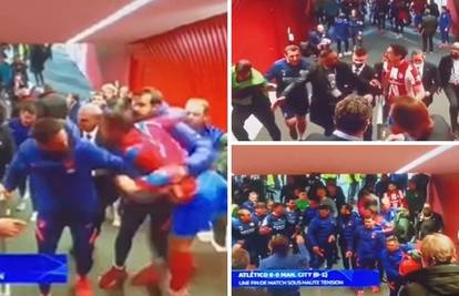 VIDEO Vrsaljko podivljao nakon utakmice: Igrače Cityja gađao i htio se tući, morali ga obuzdati