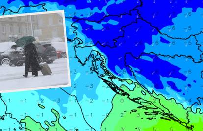 Na pomolu ekstremna promjena vremena u Hrvatskoj: Najavili snijeg, evo gdje i kad se očekuje