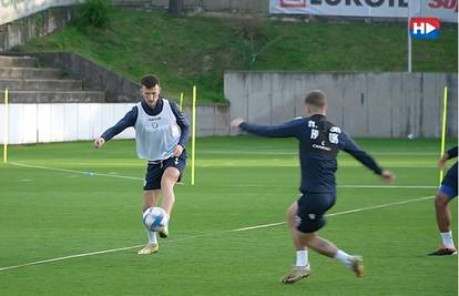 VIDEO Još malo do spektakla na Poljudu: Perišić trenirao s momčadi Hajduka uoči derbija