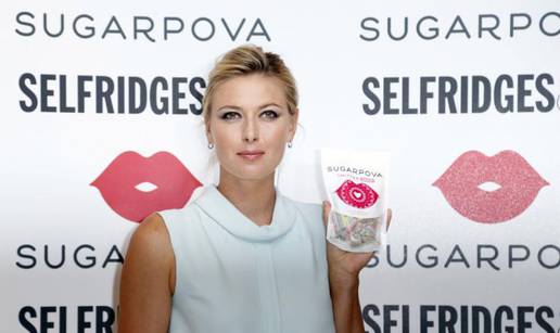 Sharapova je predstavila svoju kolekciju slatkiša 'Sugarpova'