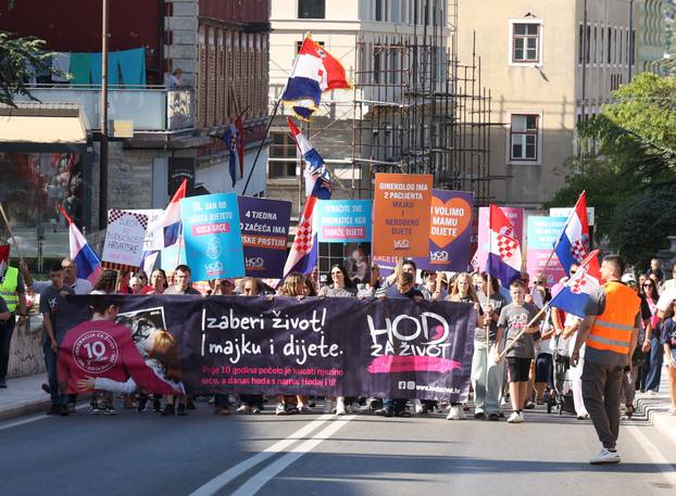 Prvi put u Šibeniku održan Hod za život