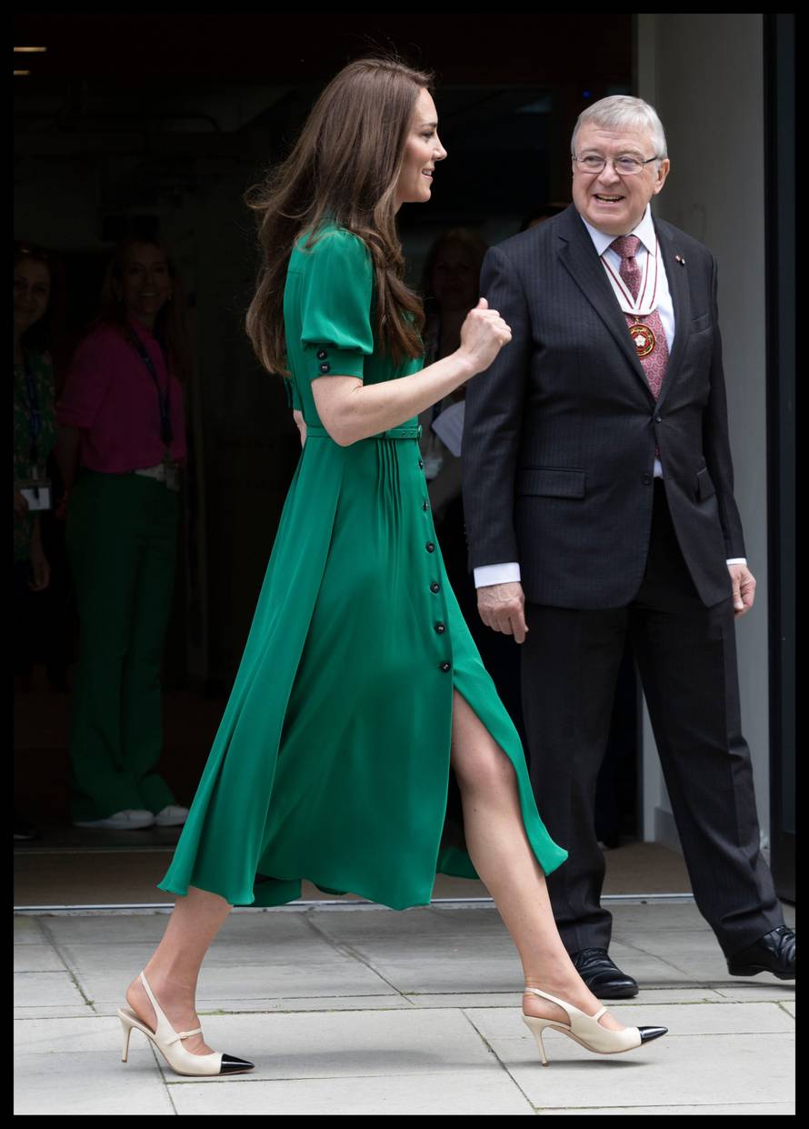 Kate Middleton at Anna Freud charity in London