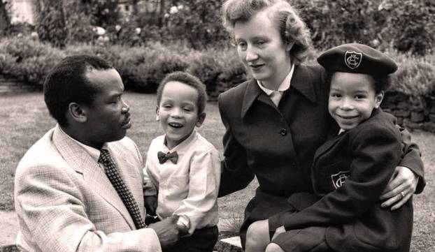 Seretse Khama i njegova obitelj