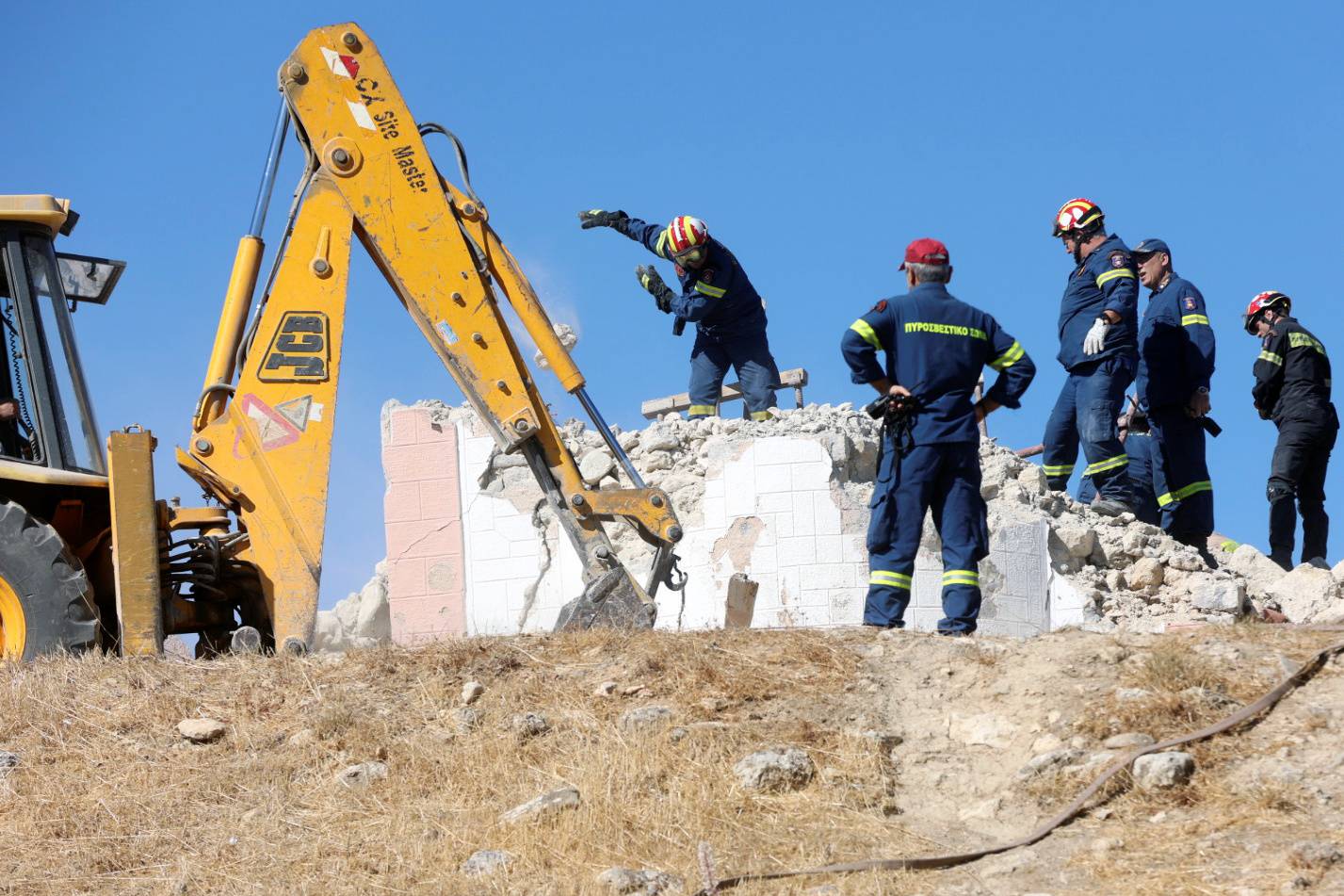 Earthquake on the island of Crete