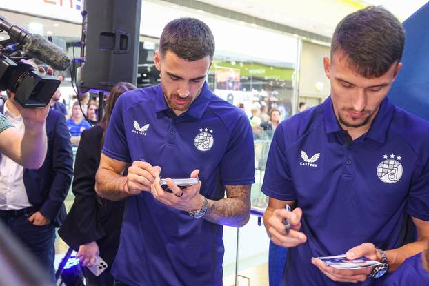 Zagreb: Otvorenje novog Dinamovog fan shopa