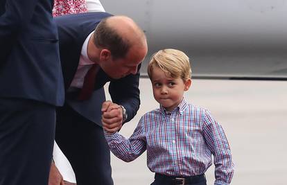 Princ u školi: Maleni George spreman je za prvi dan nastave