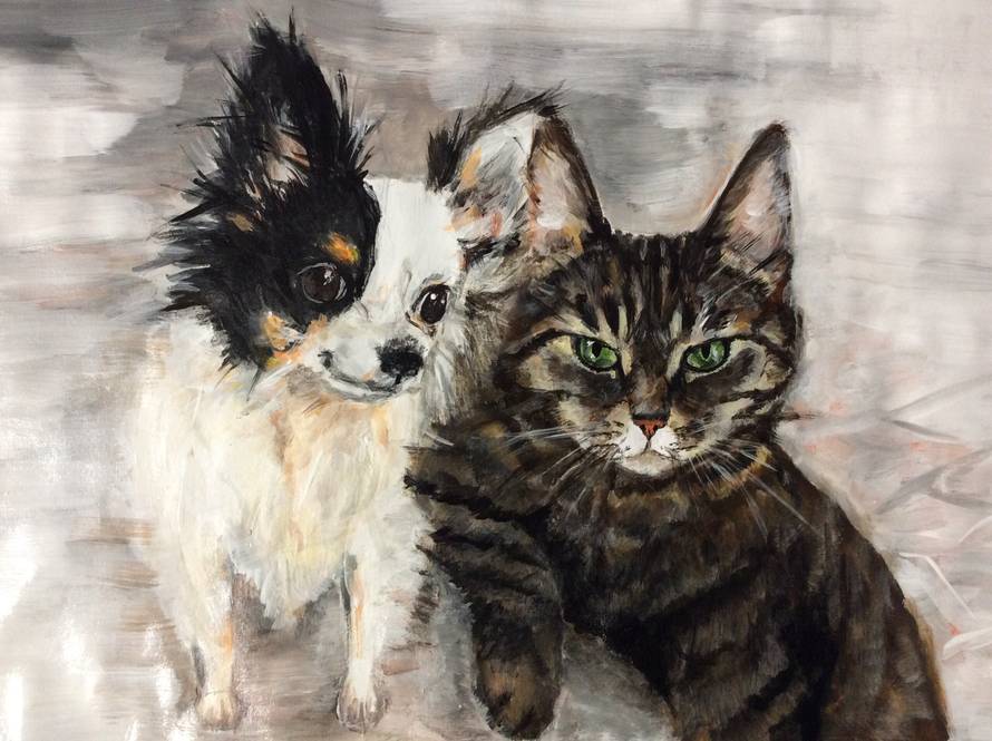 Talentirani dječak mijenja svoje slike da pomogne psima u azilu