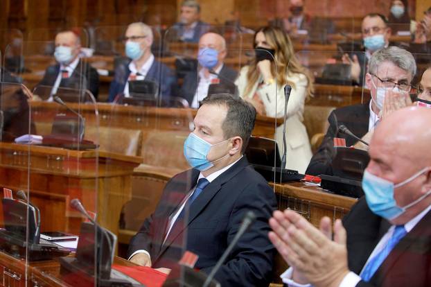 MPs elected Ivica Dacic as President of the Serbian Parliament.Narodni poslanici su izabrali Ivicu Dacica za predsednika Skupstine Srbije.