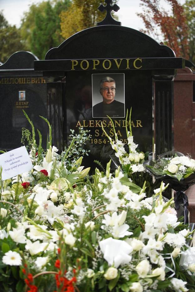 Beograd: Prošlo je 6 mjesci od smrti Aleksandra Saše Popovića