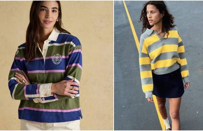 Rugby majica: Sportski klasik s prugama koja postaje hit jeseni