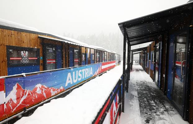 Milano Cortina 2026 Winter Olympics - Press Visit at the Olympic and Paralympic Athletes' Village
