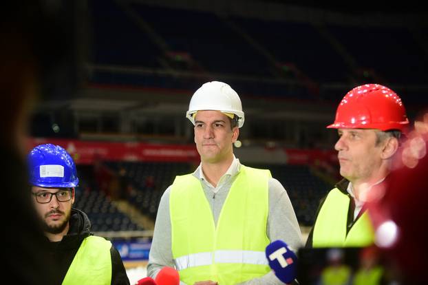 Beograd: Počelo punjenje bazena u Areni gdje će se održati 37. Europsko vaterpolo prvenstvo za muškarce 2026.