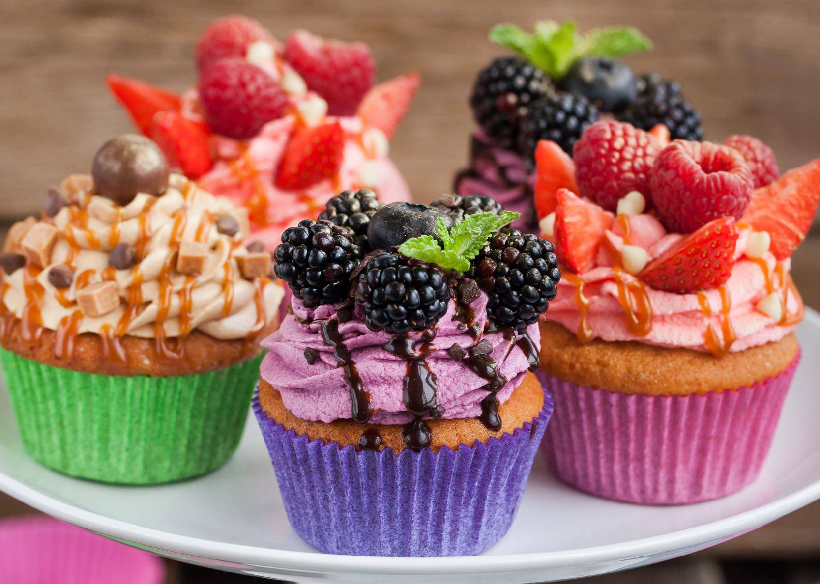 Cupcakes: Šareni kolači puni kreme kojima je teško odoljeti