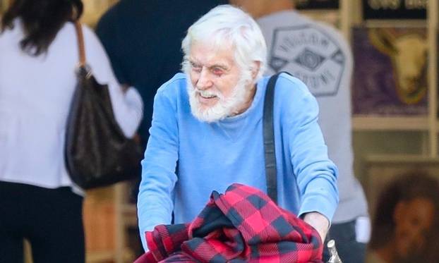 *EXCLUSIVE* Charity at any age. 96 year old legend Dick Van Dyke buys coats and hands them out to those in need ! - ** WEB MUST CALL FOR PRICING **