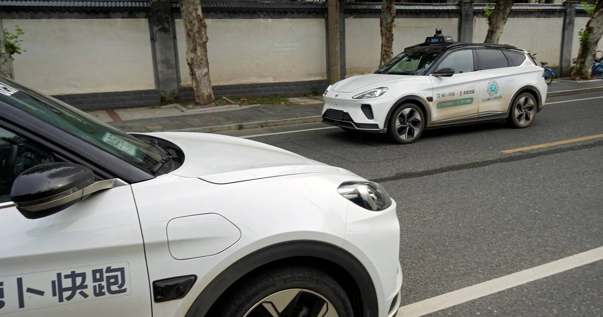 The company is introducing robot taxis to drive around Hong Kong