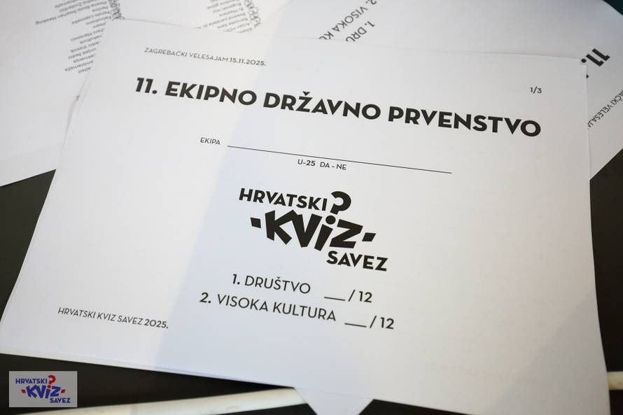 Ovo je najbolja kviz ekipa u Hrvatskoj! Natjecali se i 'lovci' iz Potjere, ali nisu pobijedili...