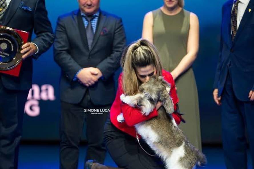 Prije 16 godina plesala je sa psima na Supertalentu, a sada ima najljepšeg psa na svijetu