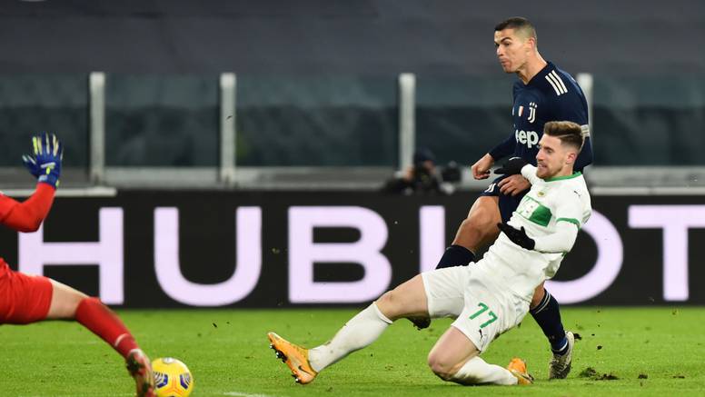 Juventus teškom mukom srušio Sassuolo: Ronaldo opet zabio