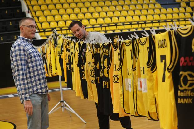 Split: Izložba 150 dresova povodom 80. rođendana KK Split