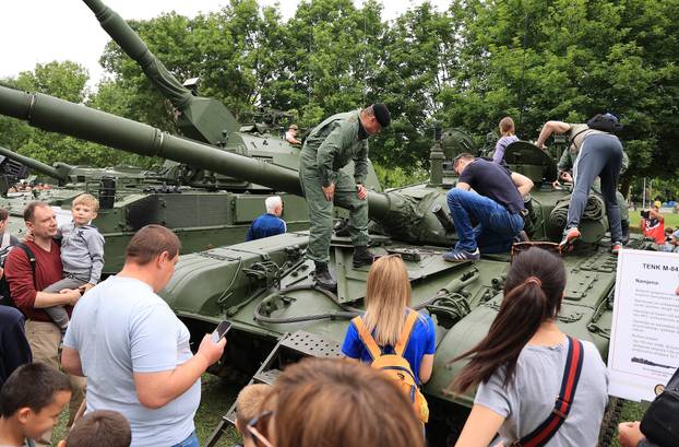 Zagreb: Proslava Dana državnosti na Jarunu 
