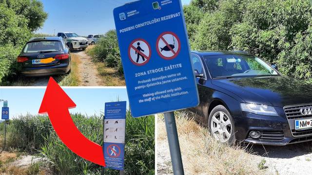 Lepo prosimo, maknite avto: Slovenac zagradio zaštićeni prolaz na Vranskom jezeru